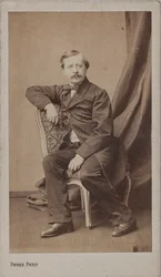 Retrato de Louis de Loménie 1818-1878.