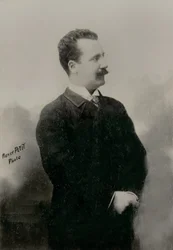 Retrato do pintor francês Georges Cain (1856)