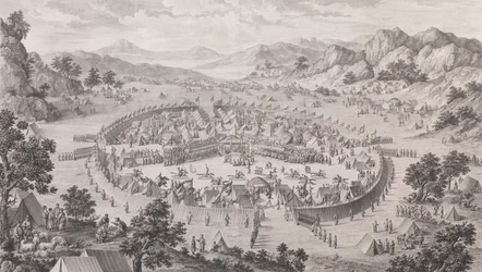 A rendição do Khan de Badakhsan, 1772.