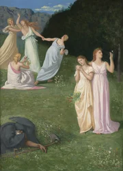 Morte e as donzelas, 1872