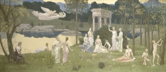O Bosque Sagrado, Amado das Artes e das Musas