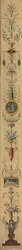 Painel decorativo, década de 1790.