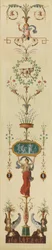 Painel decorativo, década de 1790.