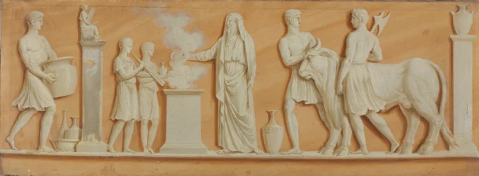 Pintura ao ar livre, década de 1790.
