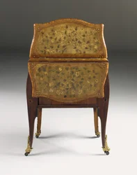 Cômoda Louis XV, c.1765-70 (tulipwood montado em ormolu, sicômoro, amaranto e marchetaria) (ver também 463003, 465390 e 465391)