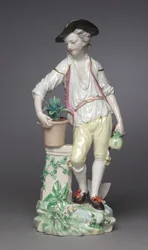 Terra, fabricante Derby Porcelain Factory
