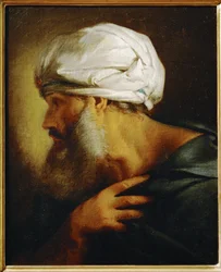 Homem com turbante (pintura sobre tela)