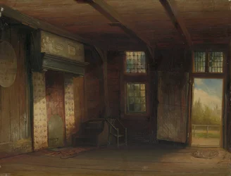 Interior da Casa do Czar Pedro em Zaandam