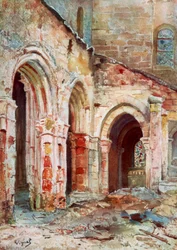 A Igreja de Sermaize, 1914, 1926.