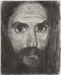 Autorretrato, 1908.