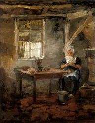 Mulher em interior holandês, 1899