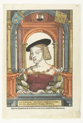 Retrato de Eleanor Of Austria (1498-1558)