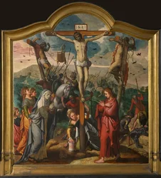 Painel central do Jan van der Biest Triptych.