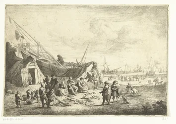 Vismarkt em Scheveningen
