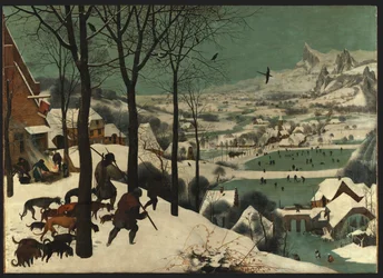 Alemão: Jäger im Schnee (inverno) Os Caçadores na Neve