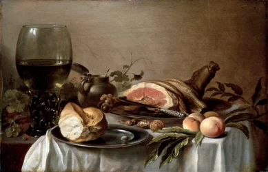 Café da manhã com presunto, 1647.