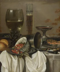 Natureza morta com vasos para beber, 1649