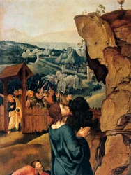 A agonia no jardim, detalhe, 1527-1530.
