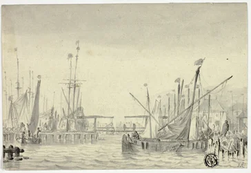 Navios no porto