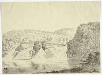 Cascata do Ródano perto de Schafhausen