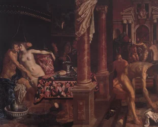 Dinamarquês:  En badstue A Bathhouse