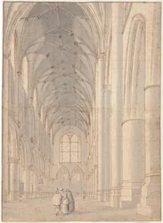 Interior da Igreja de Saint Bavo, Haarlem