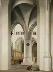 "Vue du choeur de l