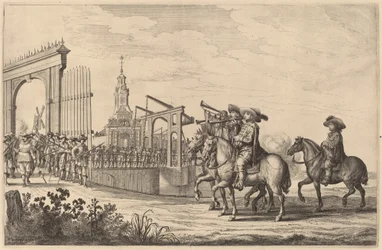 Entrada de Marie de Medici em Amsterdã [placa 1 de 6]