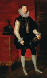 Retrato de Albert VII, arquiduque da Áustria 1559-1621.