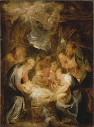 A Adoração dos Pastores, 1615-1616.