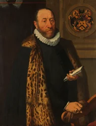 Retrato de Mattheus Augustijnsz Steyn, Conselheiro do Colégio do Almirantado do Bairro Norte em Dokkum