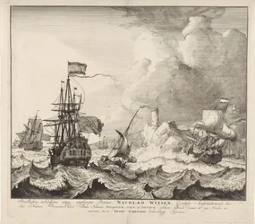 Navios na tempestade