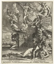 Página de título para: European Mercury Décima Quarta Parte Parte Um, 1703
