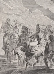 Um príncipe turco a cavalo, ca. 1620-25.