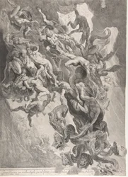A queda dos condenados, 1642.
