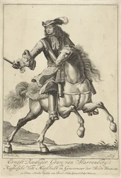 Retrato equestre de Ernst Rüdiger de Starhemberg