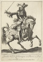 Retrato equestre de Charles V Leopold, Duque de Lorena