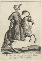 Retrato equestre de Mehmet IV, Sultão do Império Otomano