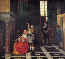 Os jogadores de cartas, c.1663-65