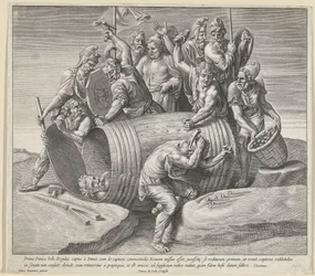 A posição de Marcus Atilius Regulus
