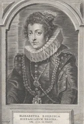 Retrato de Elisabeth de Bourbon, Rainha da Espanha, ca. 1632-44.