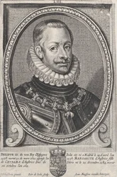Retrato de Filipe III, rei da Espanha, ca. 1650.