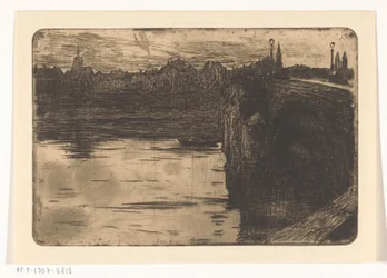 Ponte de São Servatius em Maastricht
Ponte sobre um rio de uma cidade