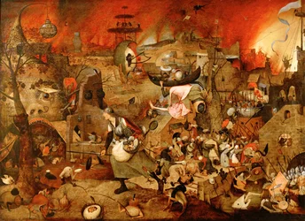Mad Meg (óleo sobre madeira de carvalho)