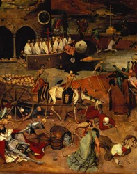 O Triunfo da Morte, c.1562 (painel) (pormenor de 457, secção inferior esquerda, ver também 69068-71)