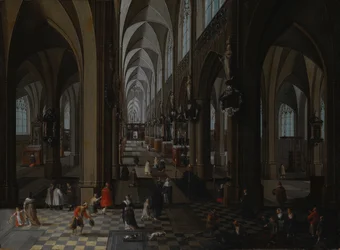 Interior da Catedral de Antuérpia, 1651