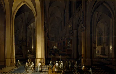 Interior de uma igreja