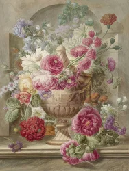 Vaso com flores