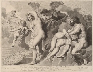 Ixion enganado por Juno
