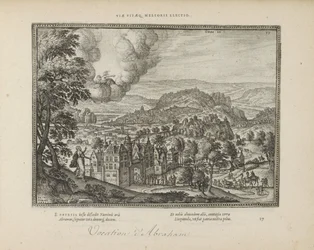 God verschijnt voor Abraham
Viae vitaeq. melioris electio (título sobre o objecto)
Emblemata Sacra è praecipuis utriusque testamenti utriusque historiis concinnata (Testamento Oude) (título da série)
Imagines et figurae bibliorum (título da série)